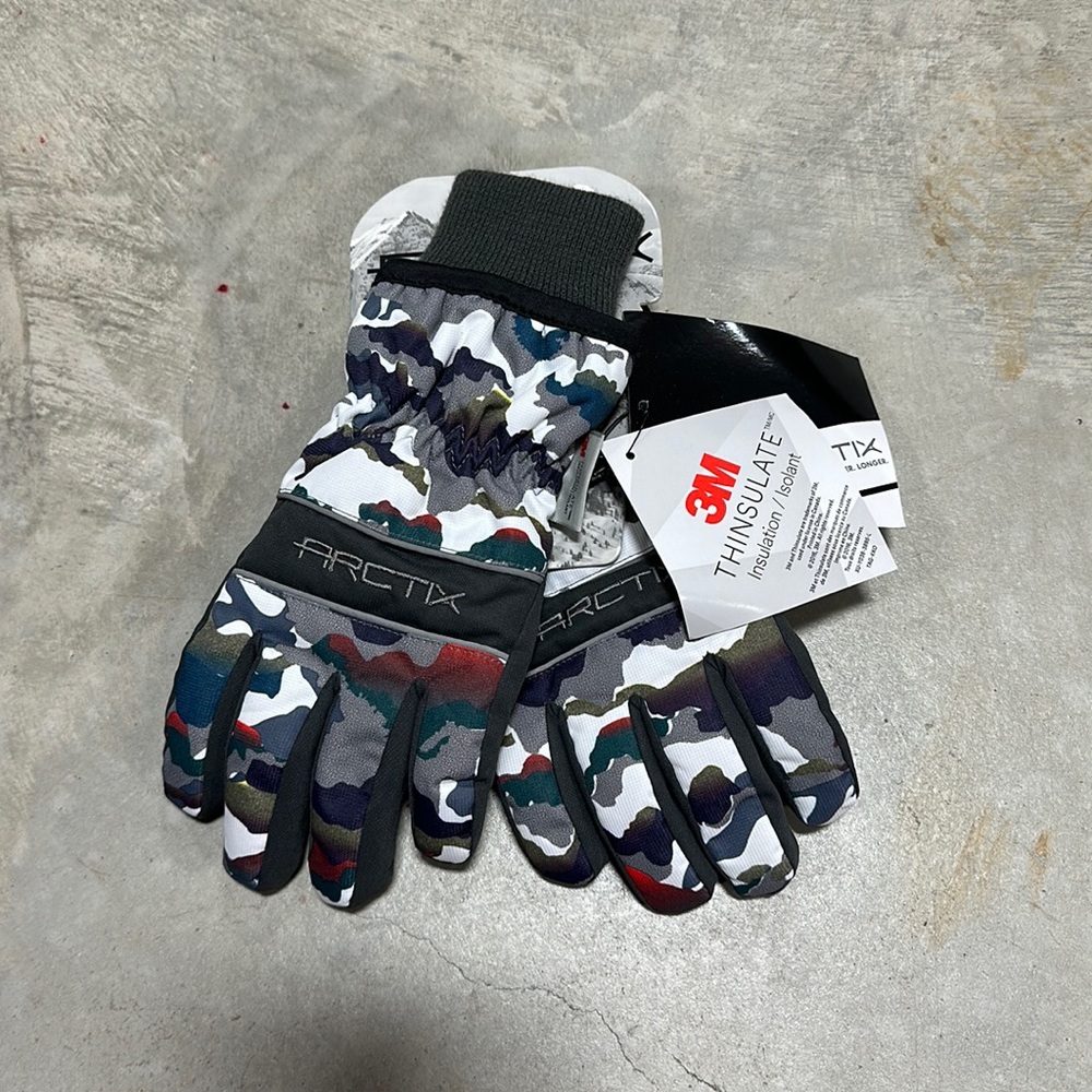 3M insulate grey w/multi colors gloves /C-90